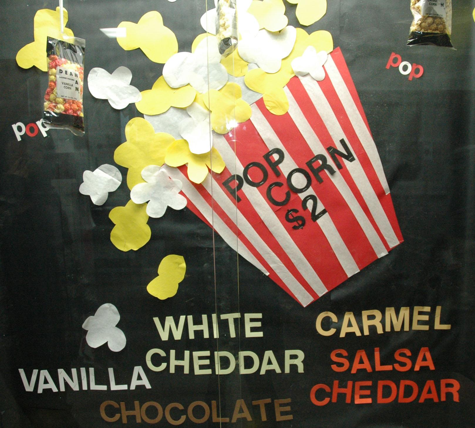 Fashion and popcorn
