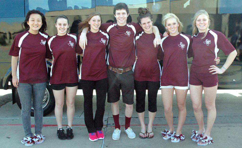 Select seven leave for state swimming competition 