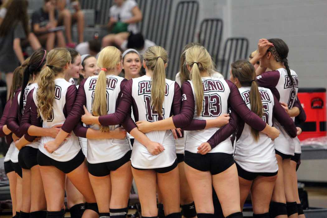 Win for the Volleyball team: 	First district game against Creekview