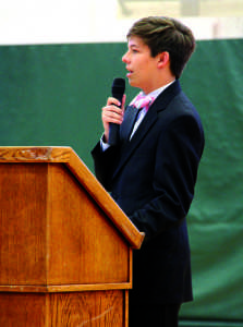 Junior Class President re-elected as senior class president