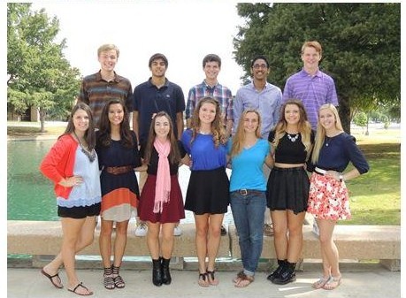 Homecoming court nominees 2014