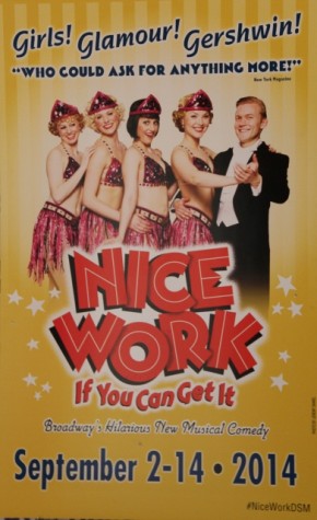 “Nice Work if You Can Get It” satisfies with mixture of slapstick, satire
