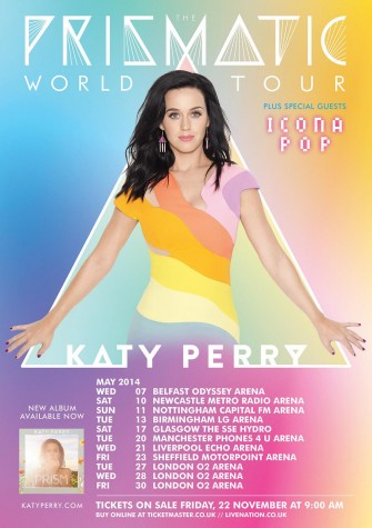Katy Perry shines in “The Prismatic World Tour”