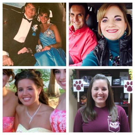 AVID teacher Aimee Ratliff (top) and assistant choir director Rachel Franklin (bottom) attended Plano Senior before becoming teachers at the school. "Originally I didn't want to be a teacher because of the lower pay," Ratliff said. "But it was a calling."