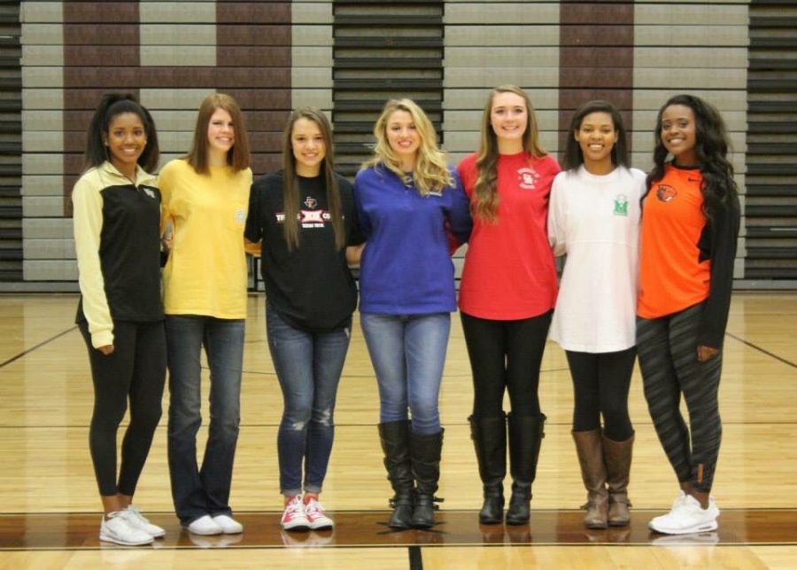 From left to right: Gabrielle Howard, Wake Forest University, 