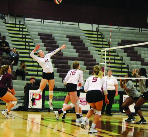 Varsity volleyball player committed as sophmore