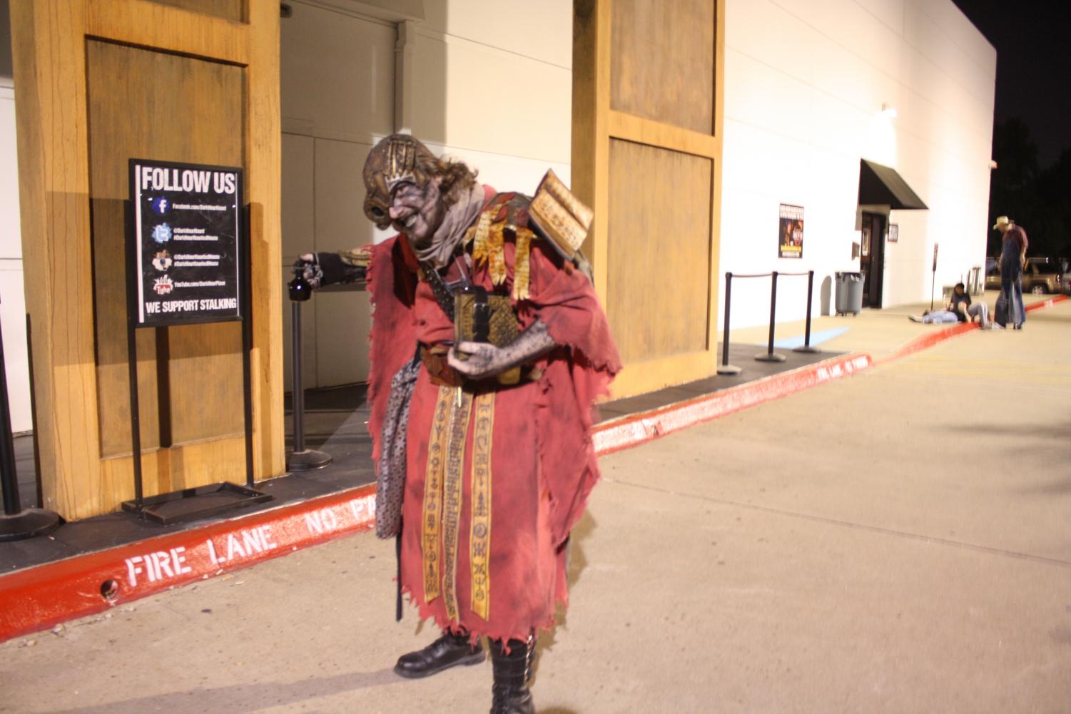 Props and sets create an eerie experience for those who walk into Dark Hour.