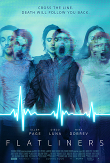  Ellen Page, Nina Dobrev, Diego Luna, James Norton and Kiersey Clemons star in the remake of Flatliners. 