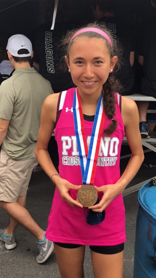 Junior Ashlyn Hillyard places third in UIL State Cross Country meet