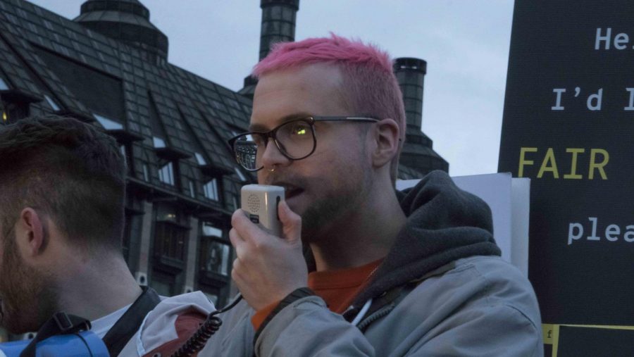 Former director of research at Cambridge Analytica Christopher Wylie is the whistleblower for
the Facebook scandal. (photo used with permission by Wiki Free Use)