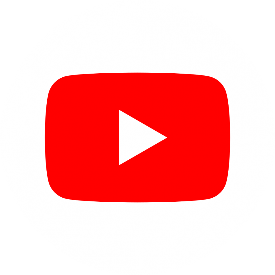 Youtube logo that quickly catches the eye of all viewers of the app.