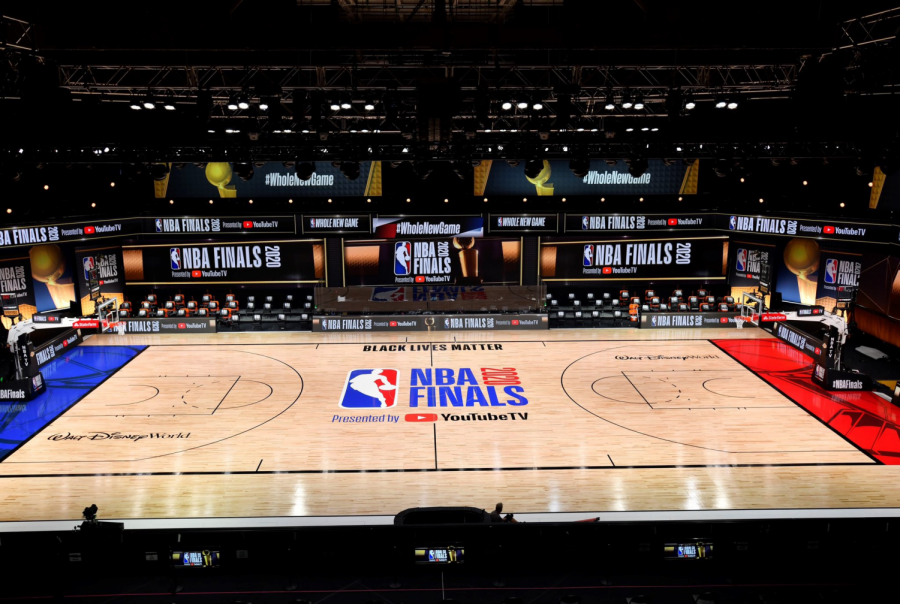 NBA changes court in support of BLM
 https://twitter.com/NBA/status/1310942780039065605
