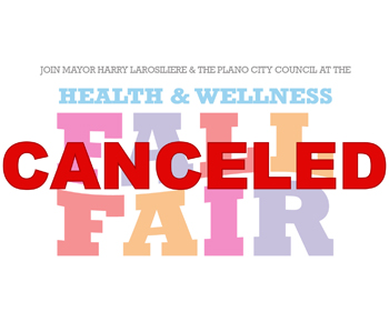 Health and Wellness fair cancelled