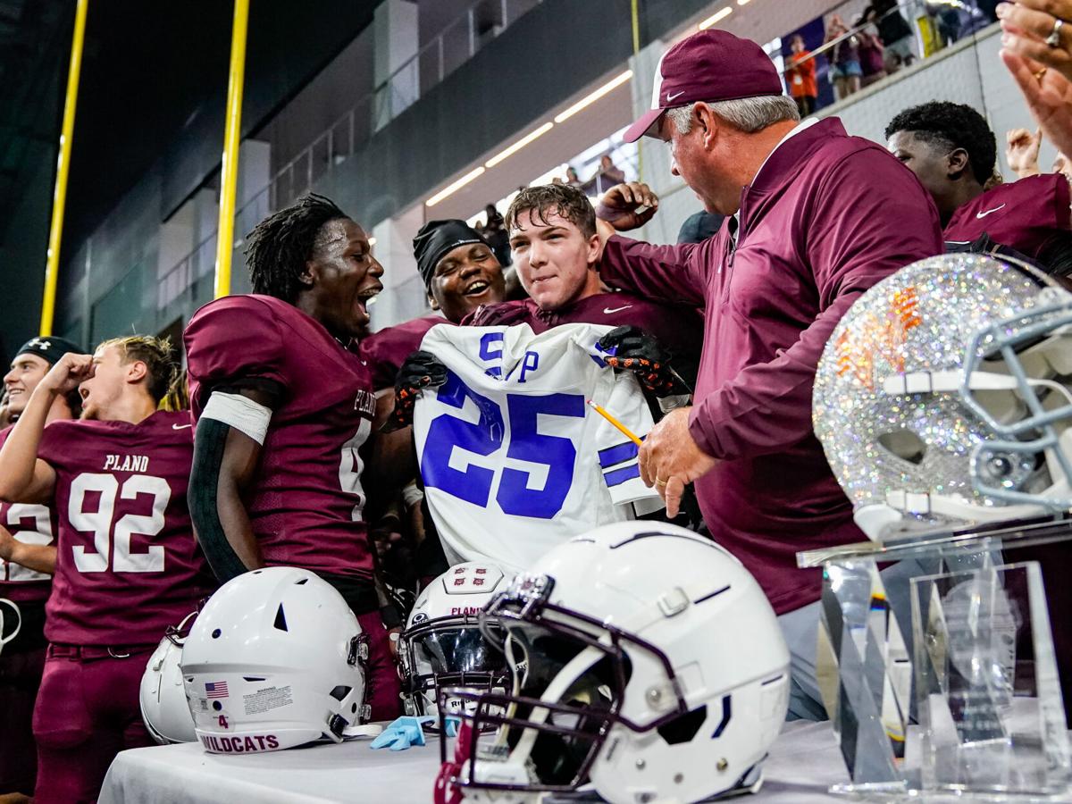 Chance Culley being titled as MVP at the Jerry Jones Classic Game on Friday, Aug. 28.